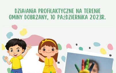 Zdjęcie do Działania profilaktyczne na terenie Gminy Dobrzany 