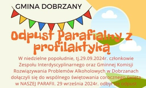 Zdjęcie do Odpust Parafialny z profilaktyką