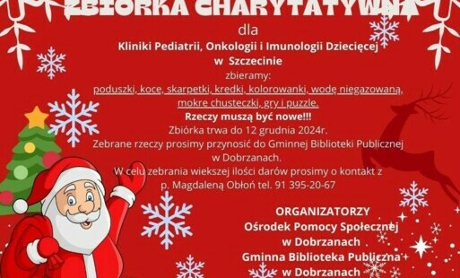 Zdjęcie do Zbi&oacute;rka charytatywna dla kliniki pediatrii, onkologii i immunologii  w Szczecinie