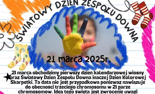 Zdjęcie do Światowy Dzień Zespołu Downa -  21 marca 2025 r.