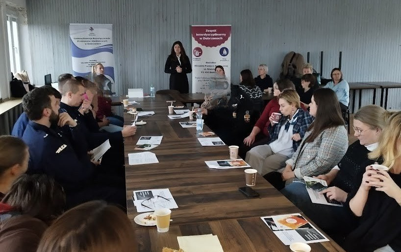 Spotkanie z pracownikami Stowarzyszenia MONAR - Poradni Profilaktyczno - Konsultacyjnej w Szczecinie